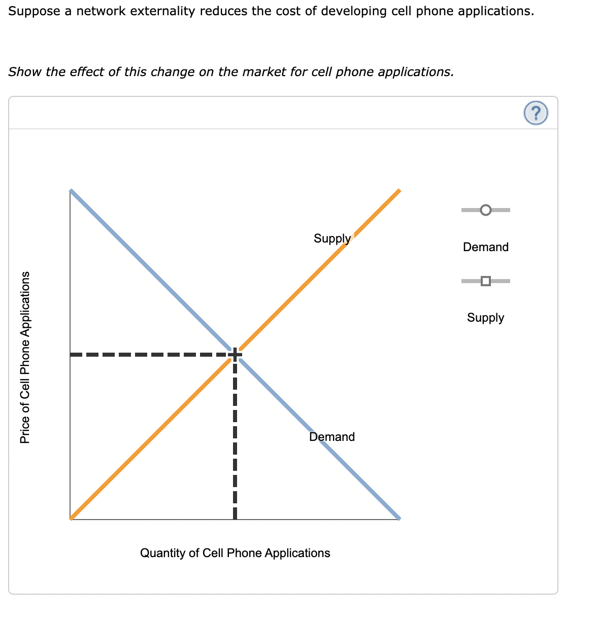 Solved Consider the market for mobile applications, | Chegg.com