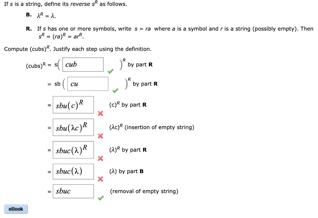 Strings Notation Discrete Math Examples Solved Discrete Math Question: HUNTERDM3 3.3.006 If s is a | Chegg.com