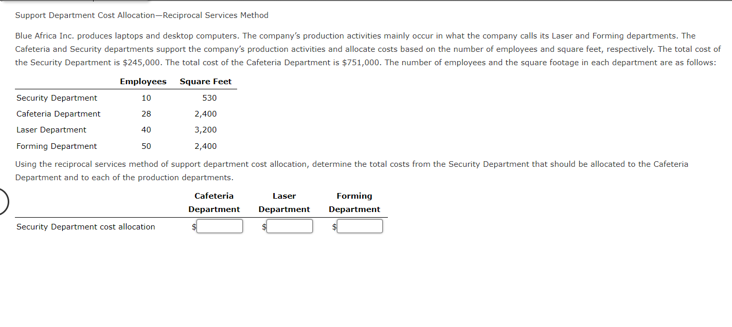 Solved HelloI Need Help Solving This Managerial Accounting | Chegg.com