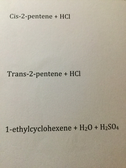 Cis 2 Pentene