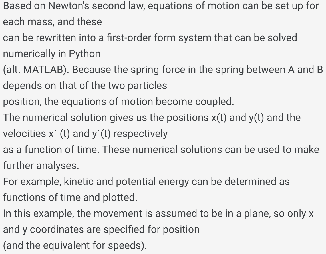 Solved Regarding dynamics(mechanics)(dynamic system) and | Chegg.com
