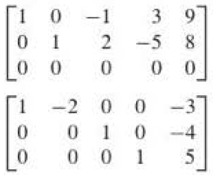 Solved In Exercises 39−54, the reduced row echelon form of | Chegg.com