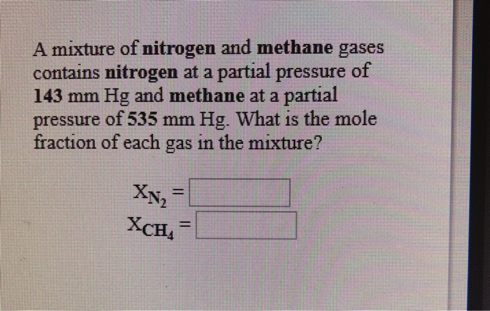 Solved A Mixture Of Xenon And Argon Gases At A Total