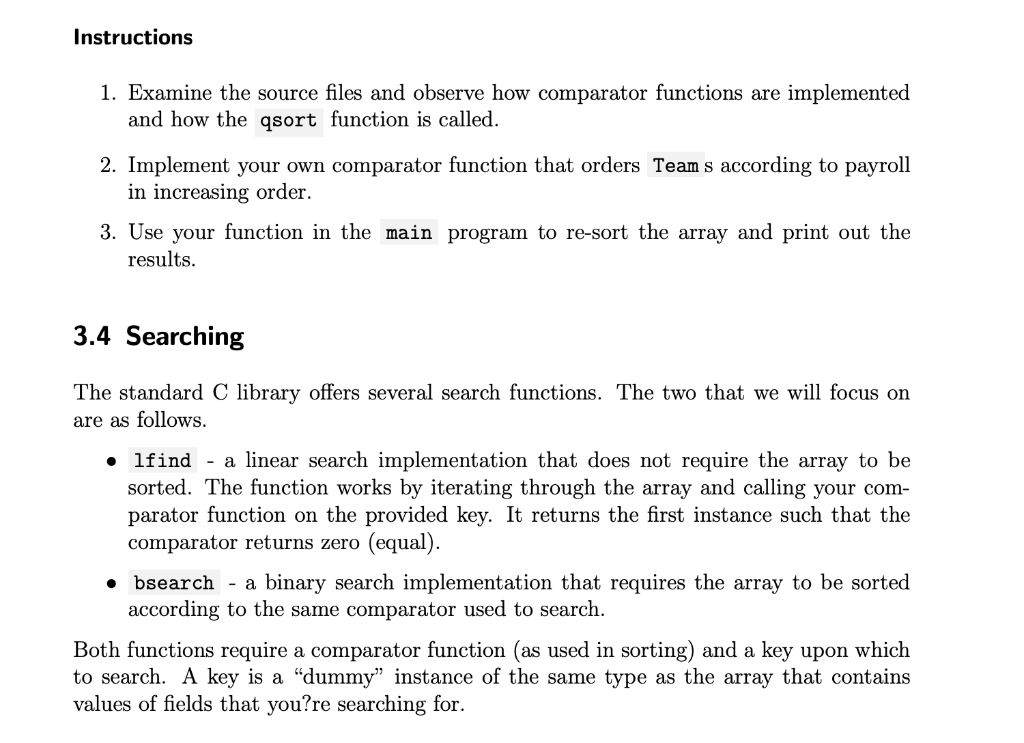 3.1 Sorting the Wrong Way In this activity, you are | Chegg.com