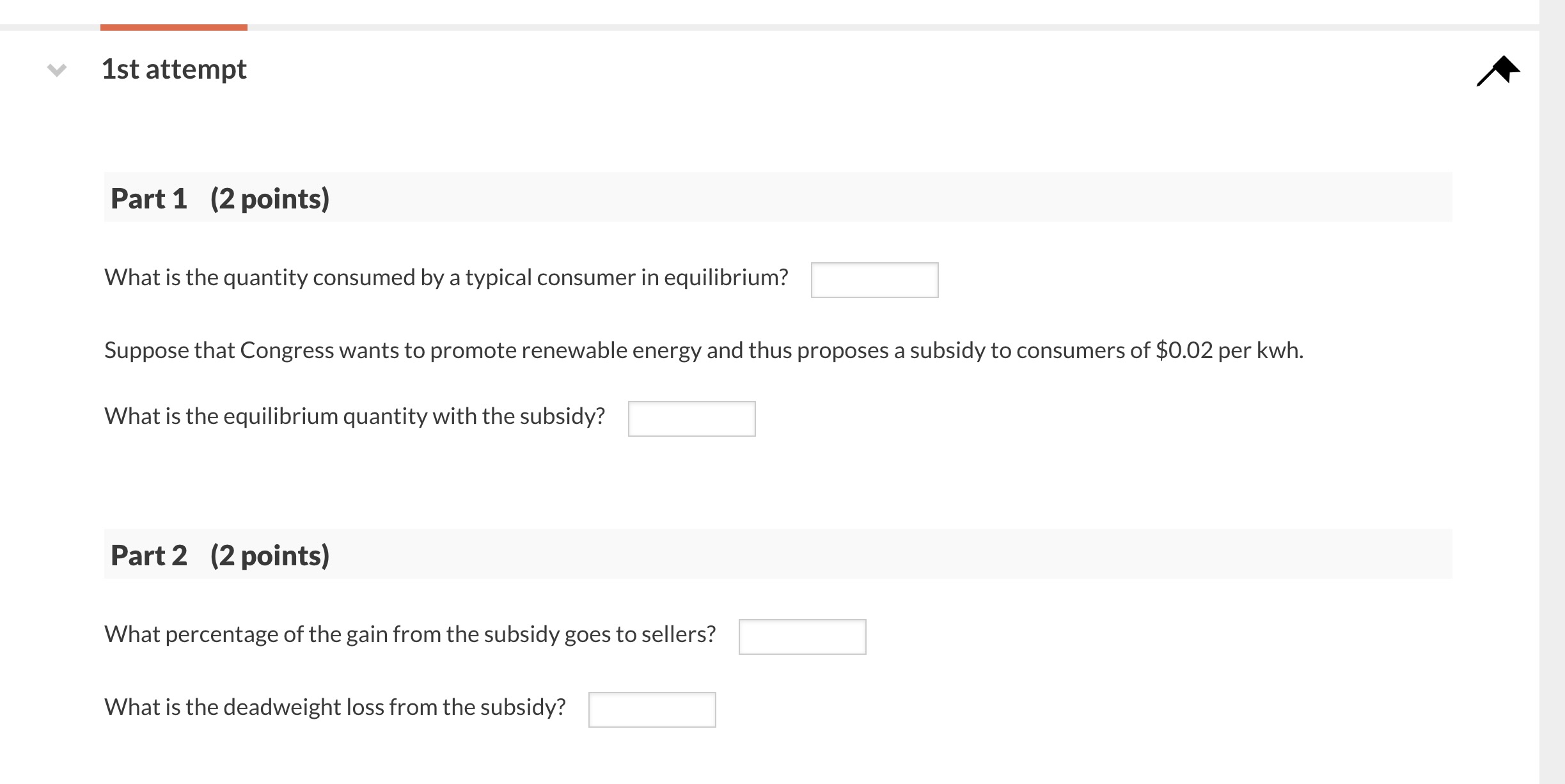 Solved 2 Question (4 points) 르 See page 302 A typical | Chegg.com