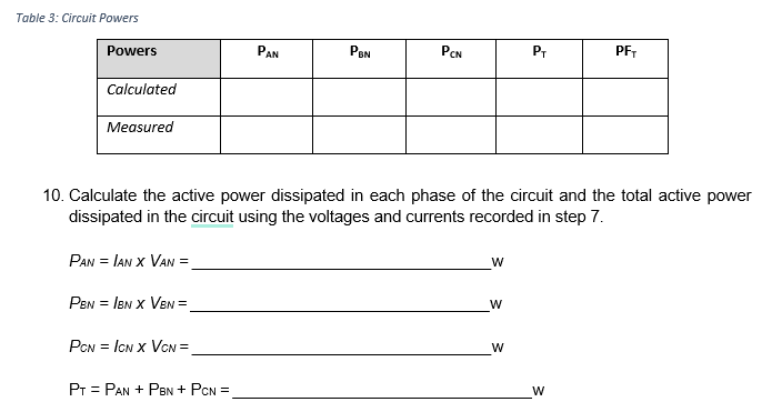 Solved Solve the entire circuit of Figure 1 (line voltages, | Chegg.com