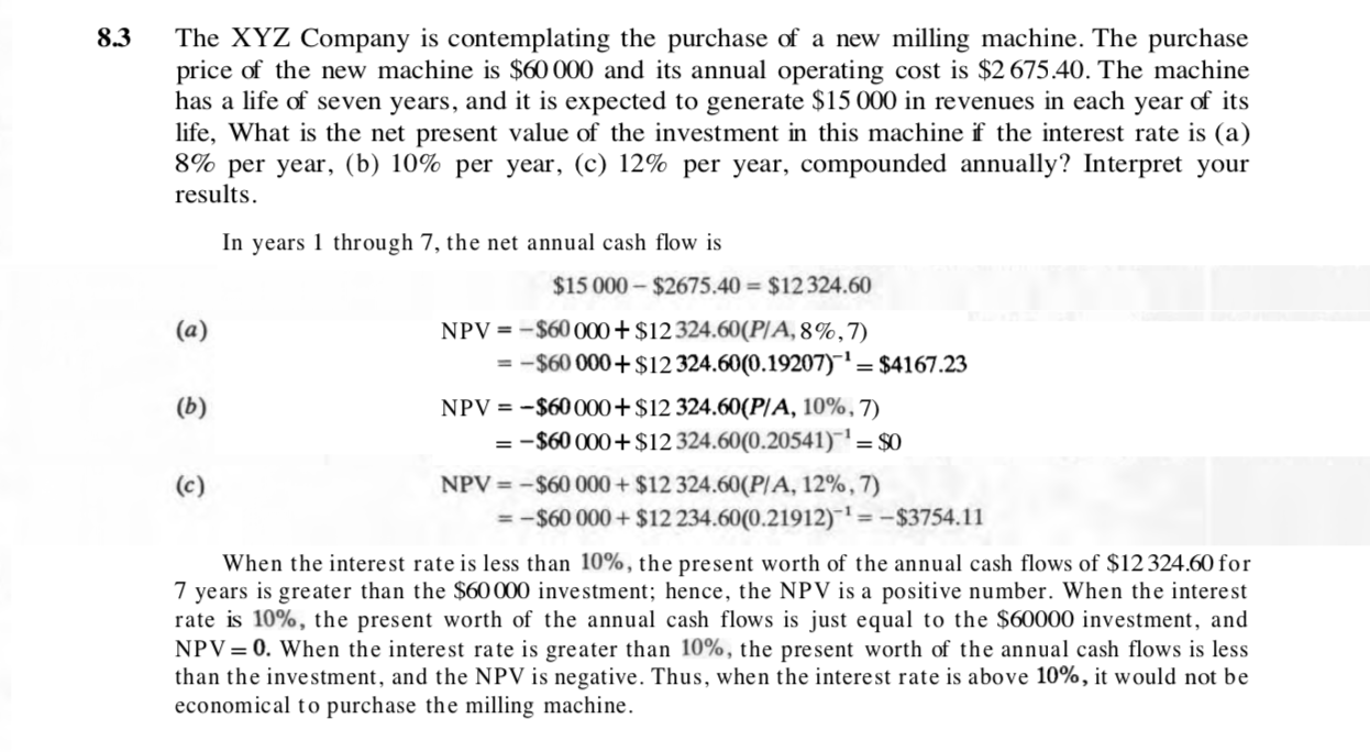I Need The Answer To Question 8.23 And Only That O... | Chegg.com