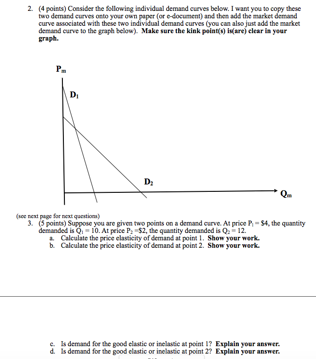 Solved 2. (4 points) Consider the following individual | Chegg.com