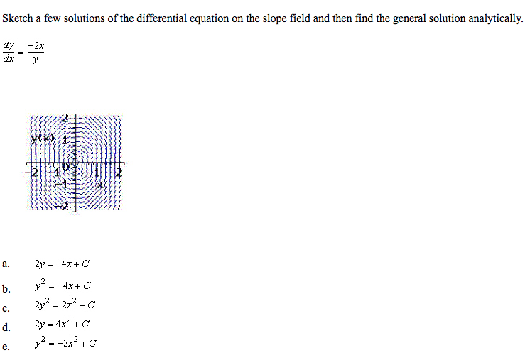 Solved Differential Equations: I need help with solving this | Chegg.com