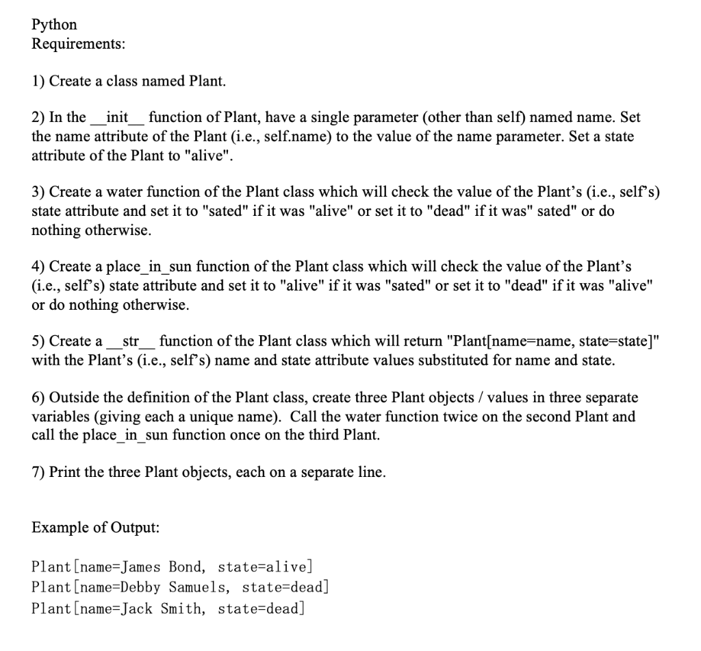 Solved Please include proper python spacing and comments all | Chegg.com