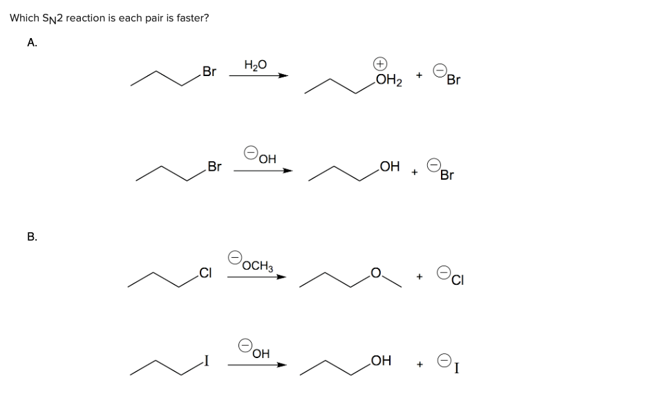 What Makes An Sn2 Reaction Go Faster