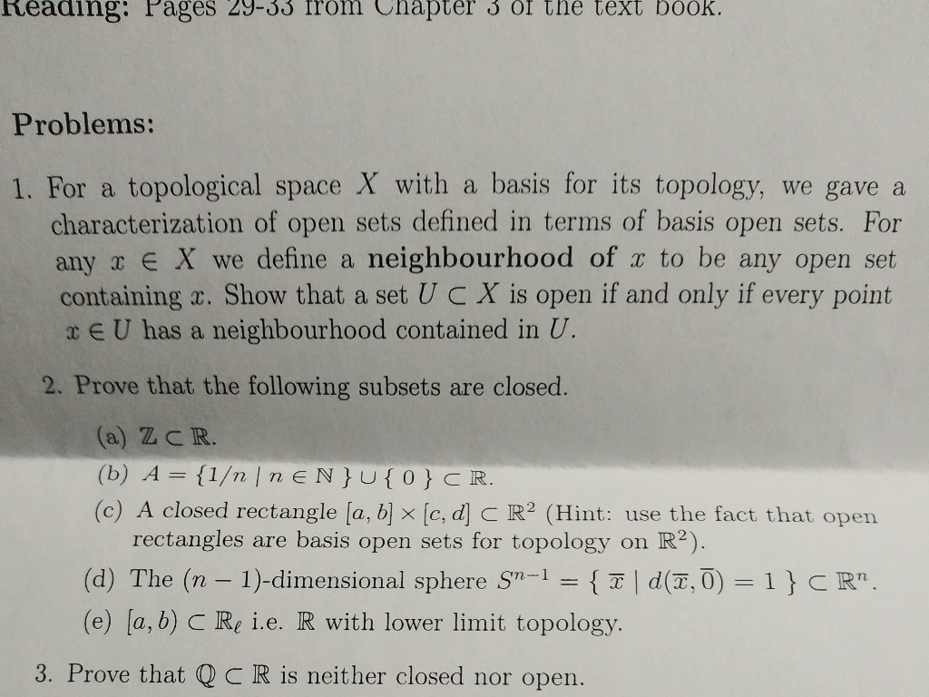 Solved Reading Pages 29 33 From Chapter 3 Of The Text Boo Chegg Com