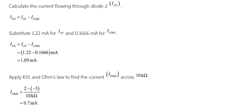 Solved Question: Find the Q-point for the diodes in the | Chegg.com