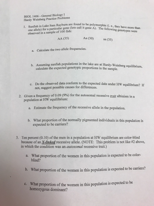 solved-biol-1406-general-biology-i-hardy-weinberg-practice-chegg
