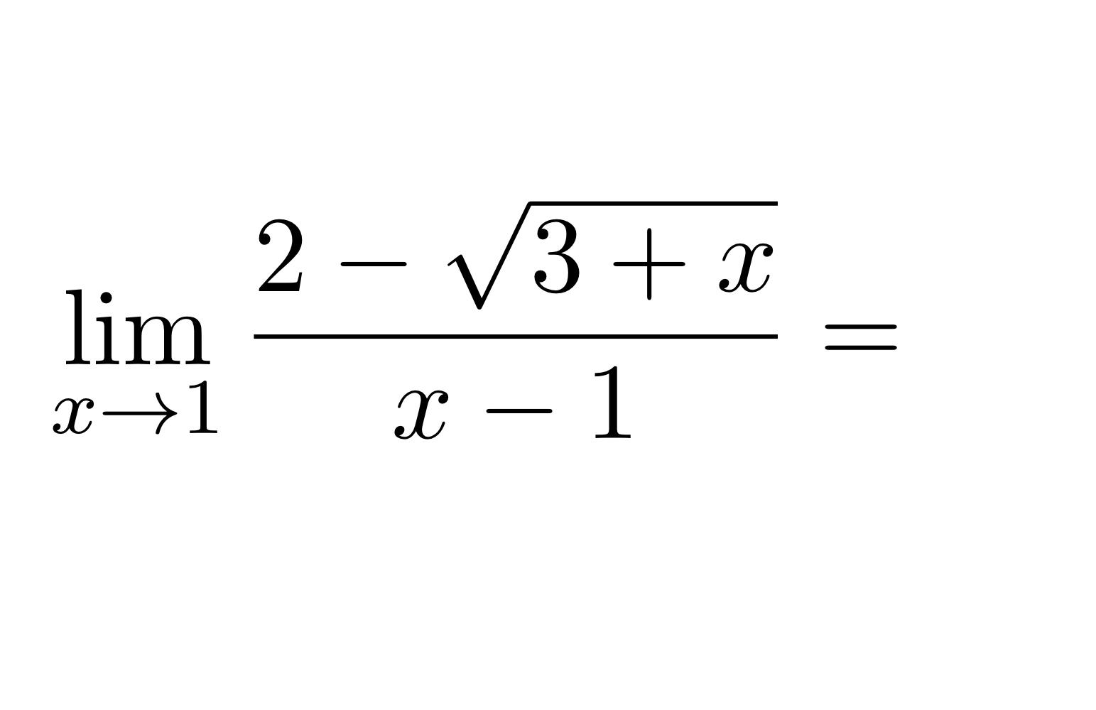 Solved 2 – V3 + x lim x+1 X – 1 | Chegg.com