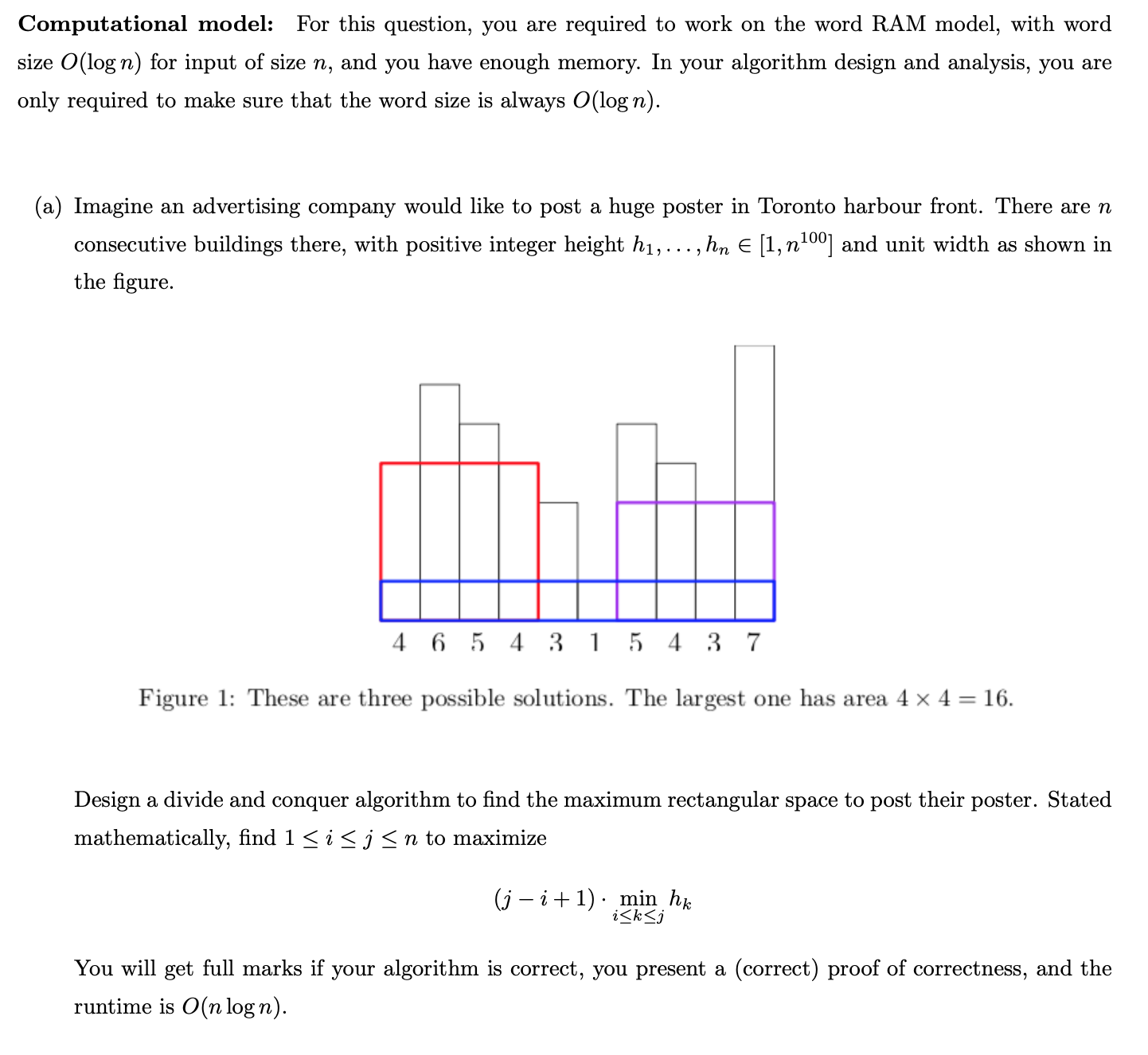 Solved Computational model: For this question, you are | Chegg.com