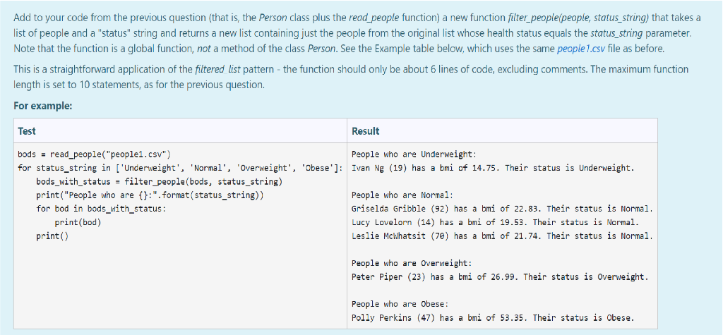 Solved Previous code: