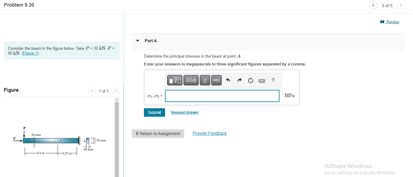 Solved Consider the beam in the figure below. Take P = 30 | Chegg.com