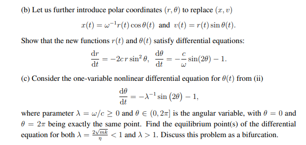 Solved 2. Consider The Following Second-order, Linear | Chegg.com