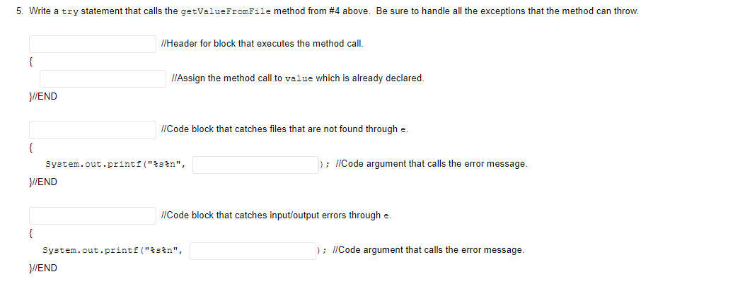 Solved 1. Write a statement that throws an | Chegg.com