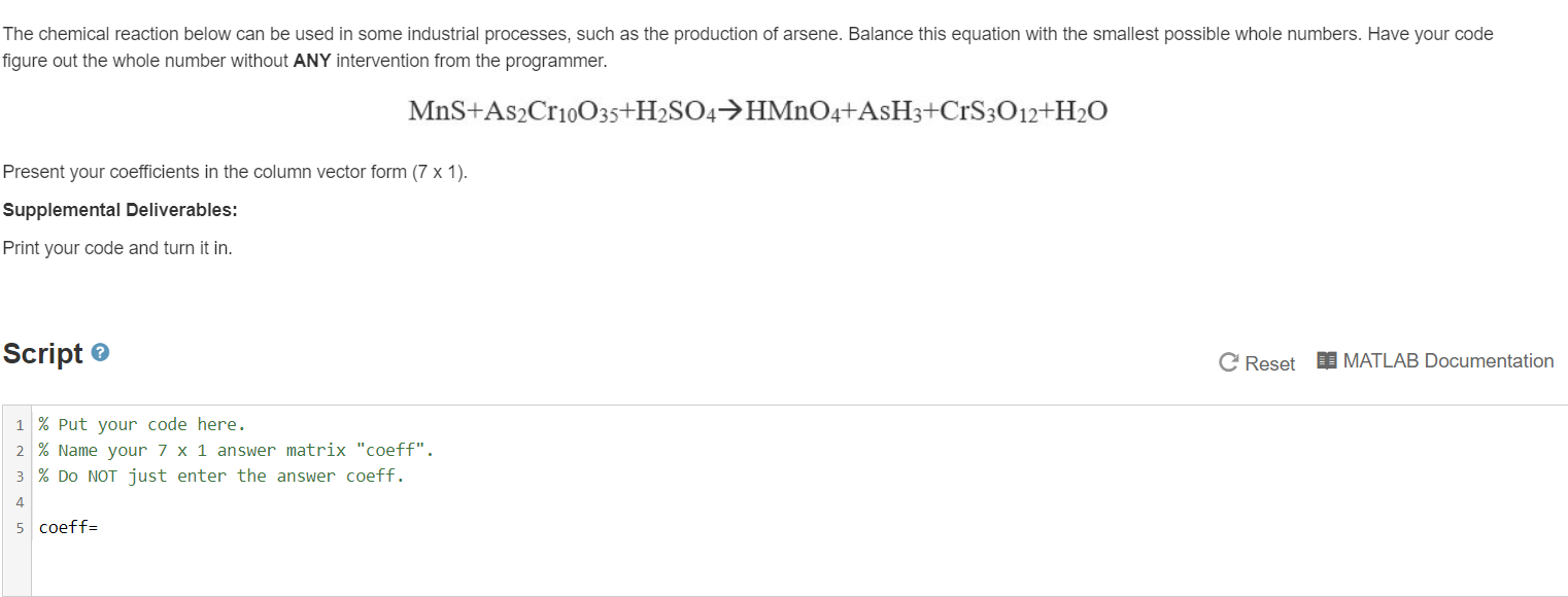 Solved Can someone please help, I need a code script that | Chegg.com