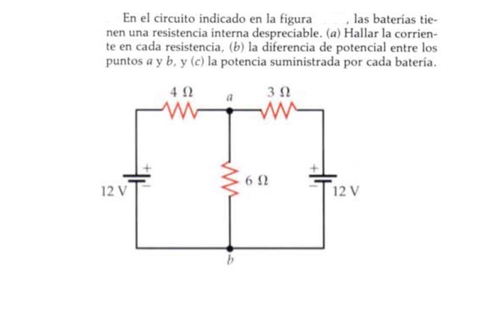 Solved las baterías tie nen una resistencia interna Chegg com