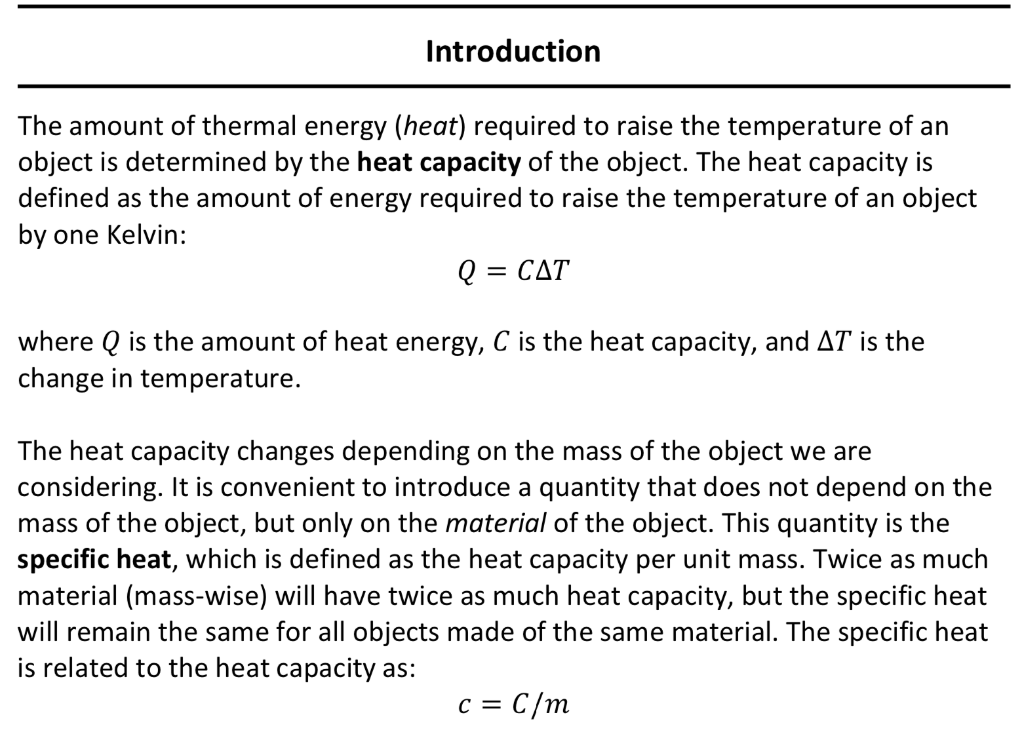 Solved The latent heat of fusion is a “hidden place” to | Chegg.com