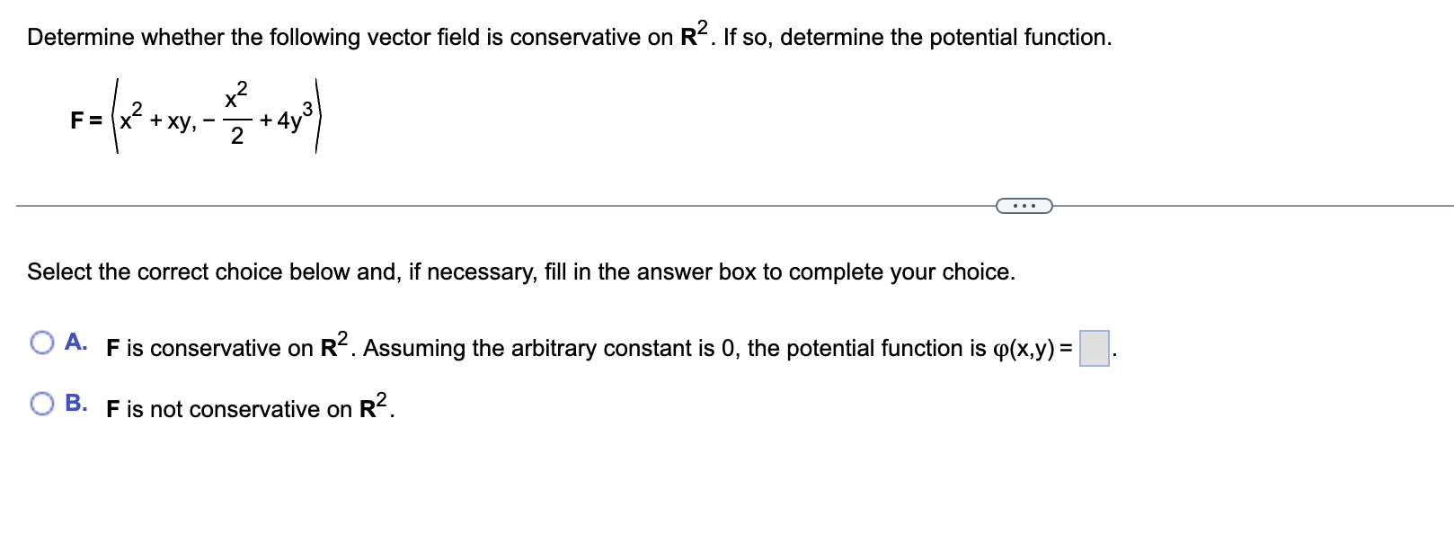 Solved Determine Whether The Following Vector Field Is | Chegg.com