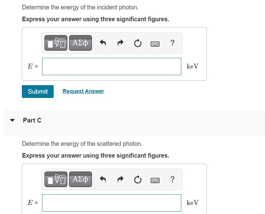 Solved An X-ray photon scatters from a free electron at rest | Chegg.com