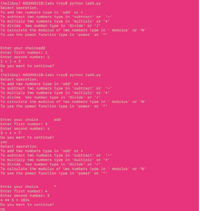 Solved PLS HELP ME SIMPLE PYTHON CALCULATOR Part | Chegg.com