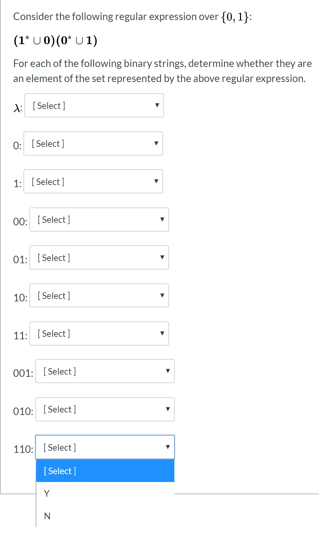 Solved Consider The Following Regular Expression Over {0,1}: | Chegg.com