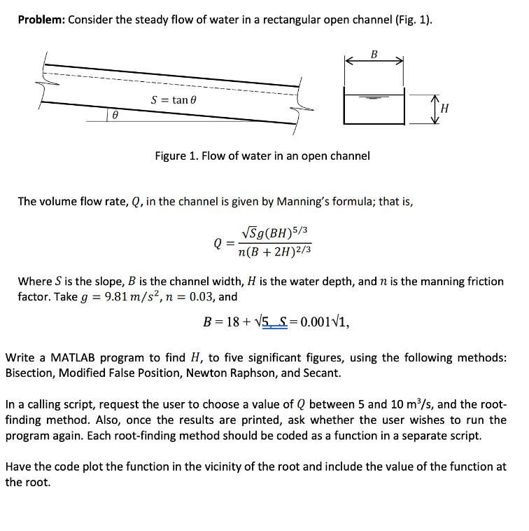 Solved Problem: Consider the steady flow of water in a | Chegg.com