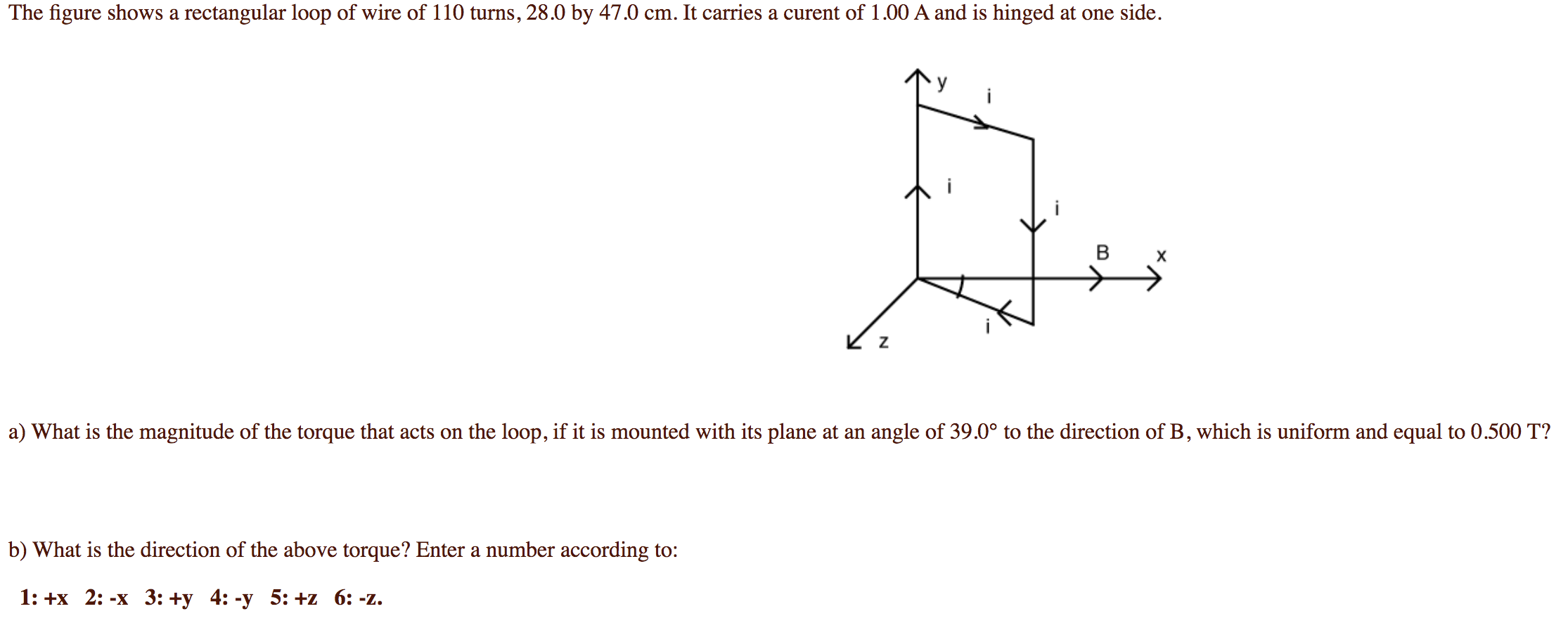 Solved The figure shows a rectangular loop of wire of 110 | Chegg.com