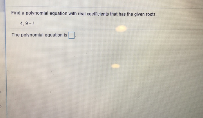 polynomial equation maker from coefficients polynomial equation maker from coefficients