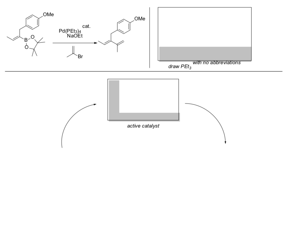 Solved Draw the catalytic cycle for the following Suzuki | Chegg.com