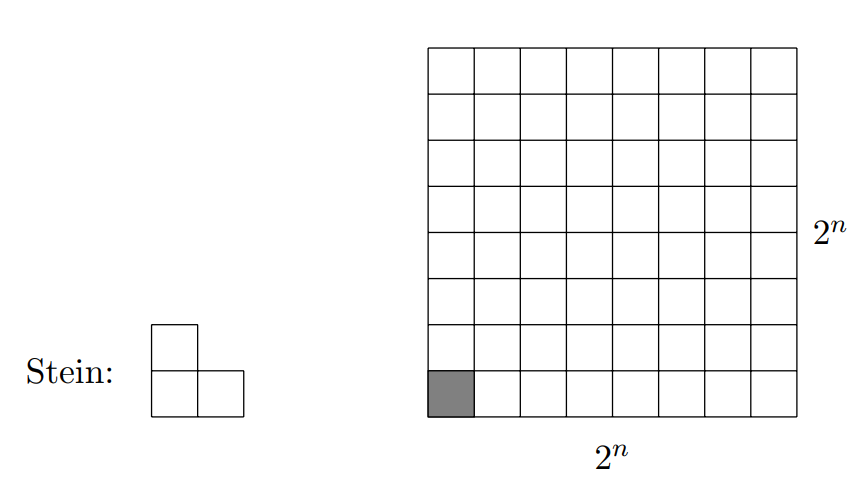 Checkered Square Math Problem Solved Prove that you can check every checkered board with | Chegg.com