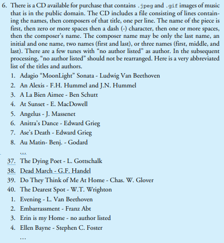 6. There is a CD available for purchase that contains | Chegg.com