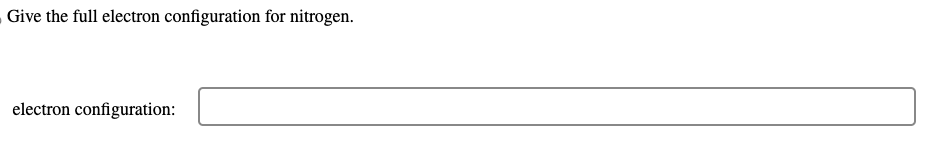 Solved Write the full electron configuration for P3−. full | Chegg.com