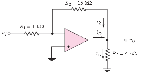 Solved The input to the circuit shown in Figure is vI = | Chegg.com