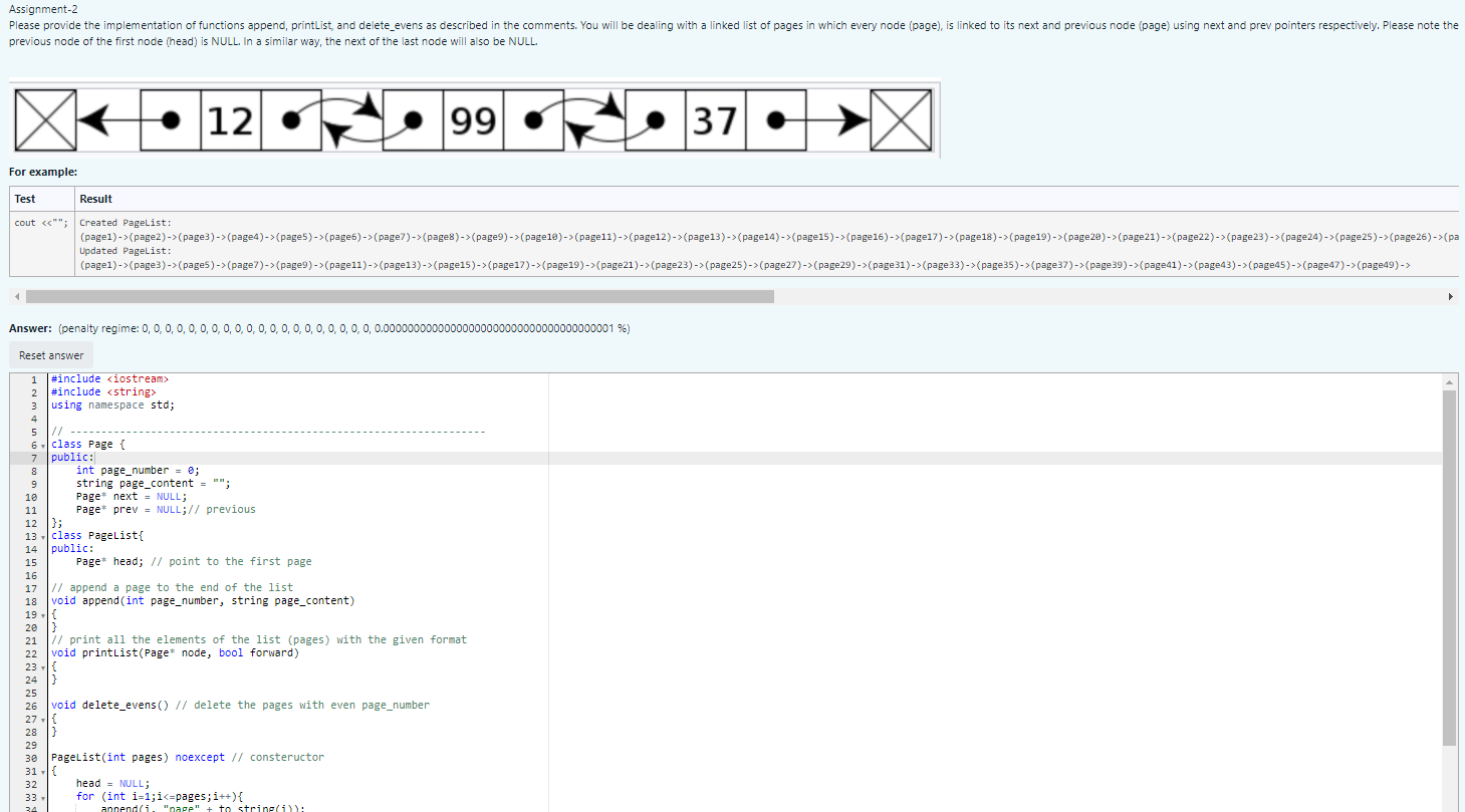 Solved Please write code in C++ with descriptive | Chegg.com