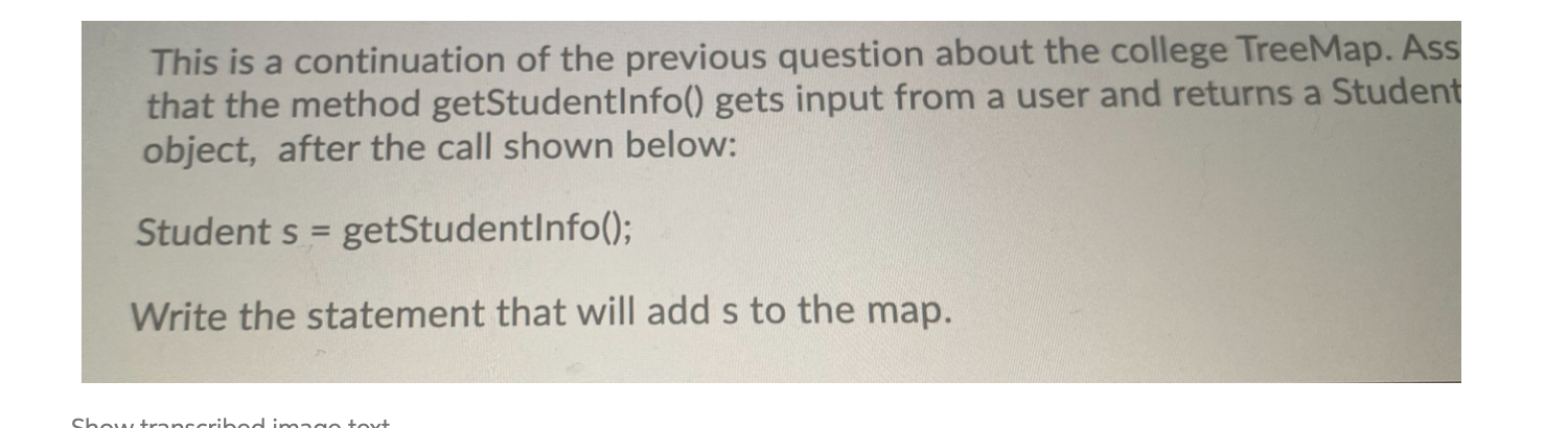 Solved This is a continuation of the previous question about | Chegg.com