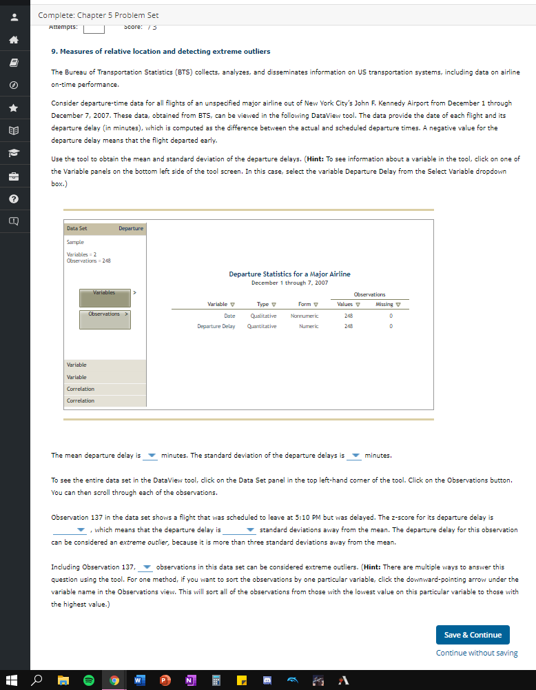 Complete Chapter 5 Problem Set Attempts Score 13 Chegg Com