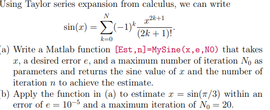 Solved 2+1 Using Taylor series expansion from calculus, we | Chegg.com
