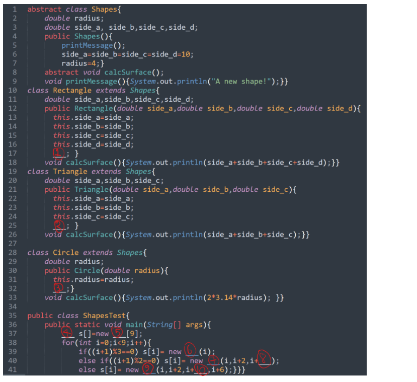 Solved Replace the following placeholders (____) with Java | Chegg.com