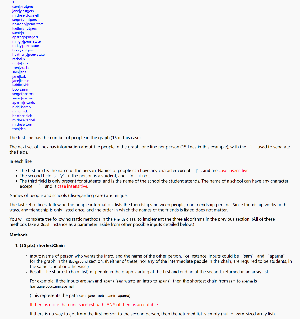 Solved In this program, you will implement some useful | Chegg.com