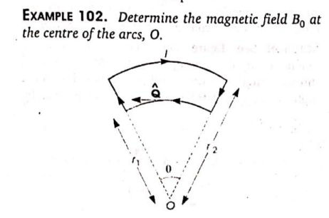 Solved EXAMPLE 102. Determine The Magnetic Field B, At The | Chegg.com