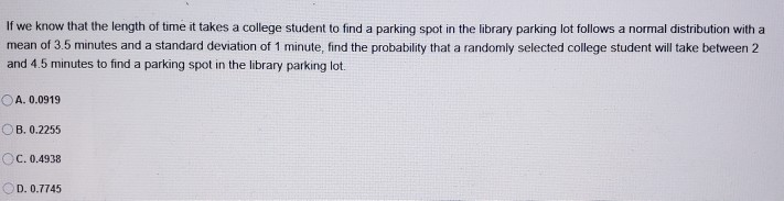 Solved If we know that the length of time it takes a college | Chegg.com