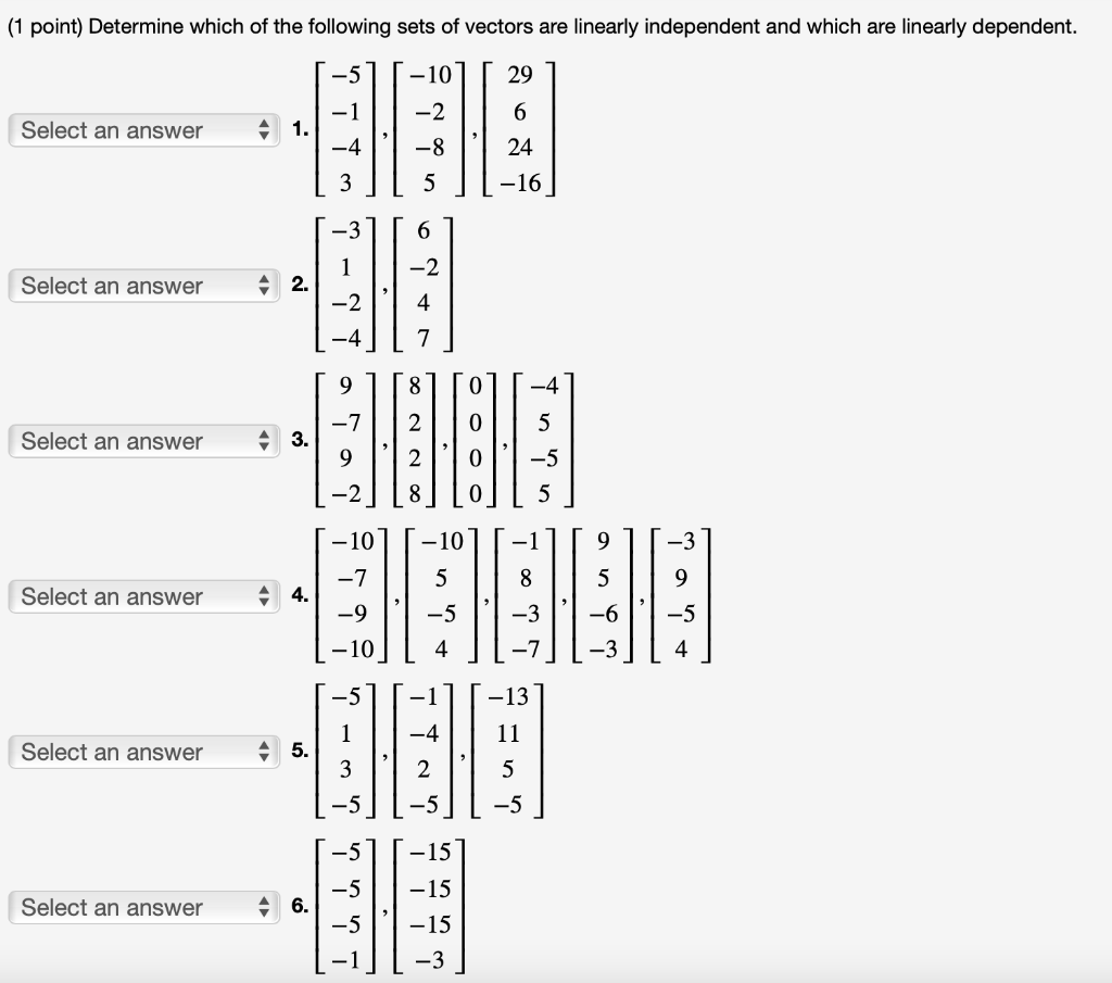solved-1-point-determine-which-of-the-following-sets-of-chegg