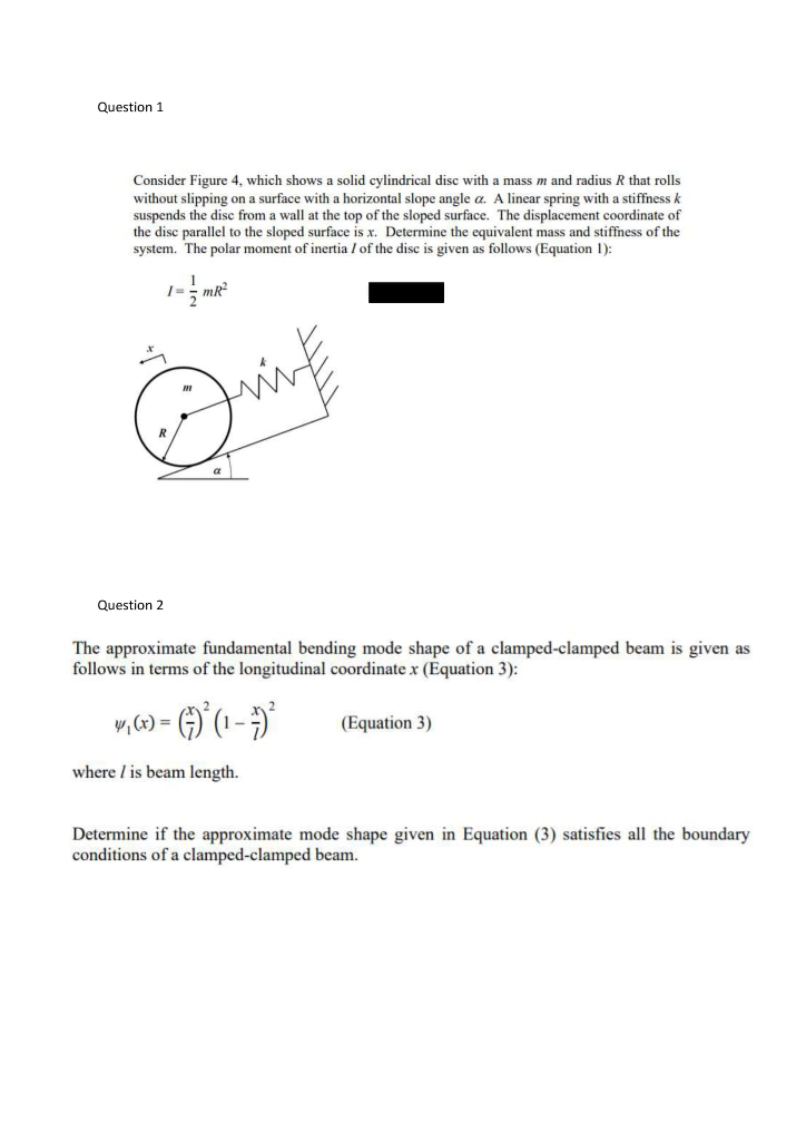 Solved Question 1 Consider Figure 4, which shows a solid | Chegg.com