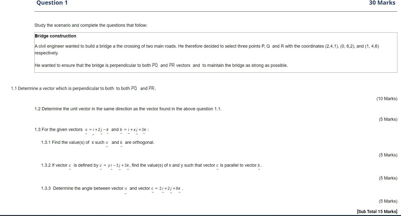 Solved Study the scenario and complete the questions that | Chegg.com
